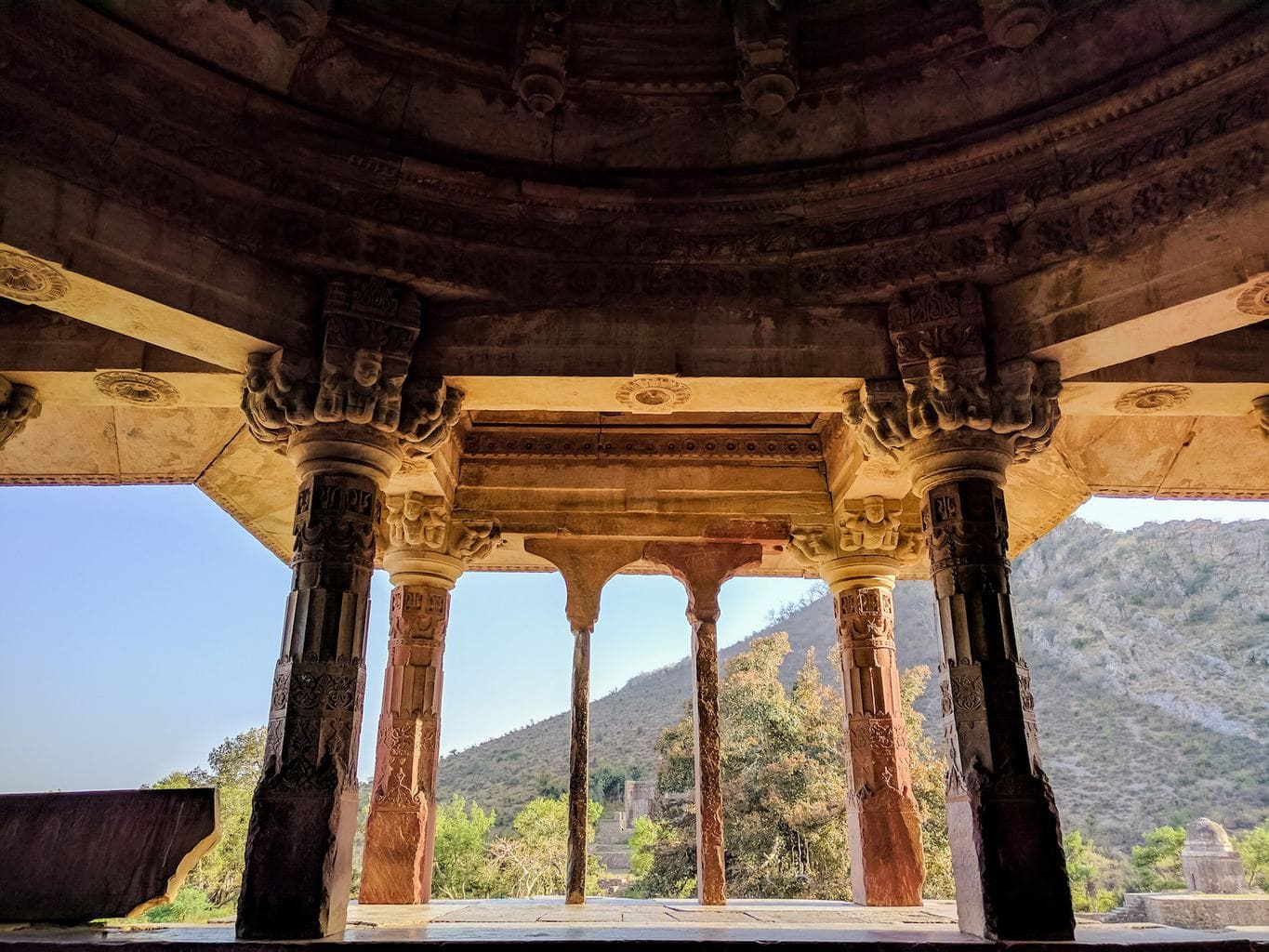 View from Bhangarh Fort
