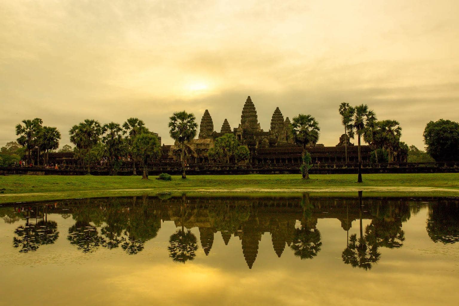 Angkor Wat at sunrise