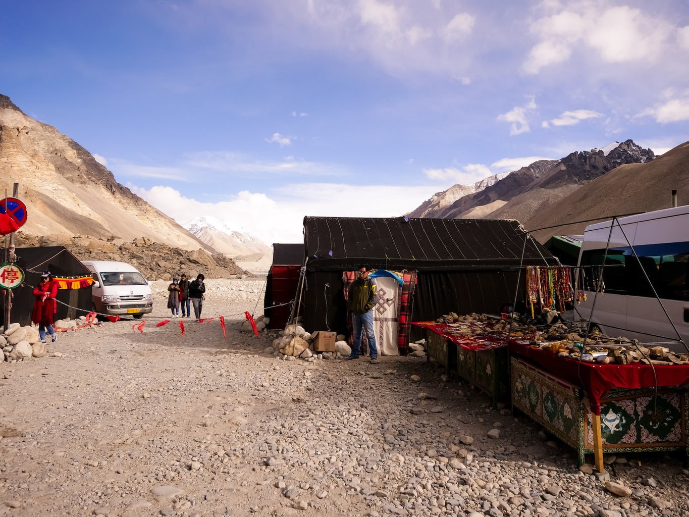 Tent hotel at Everest base camp