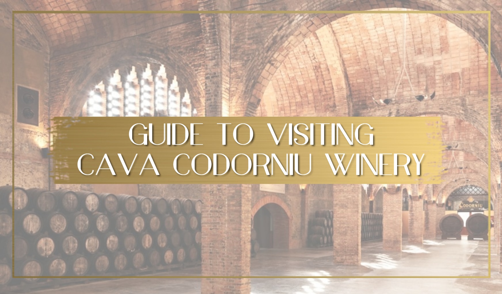 cava codorniu visit