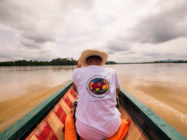 Riding down the river