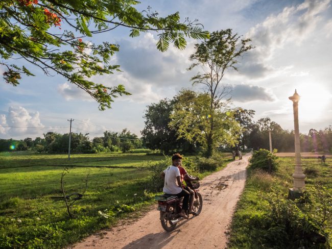 Motorbike on Koh Trong