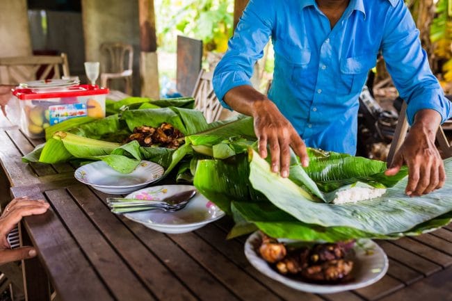 Traditional Khmer food