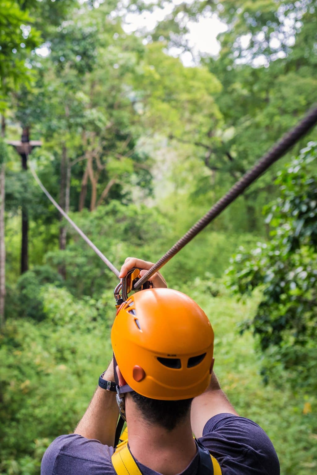 Bousra ziplining