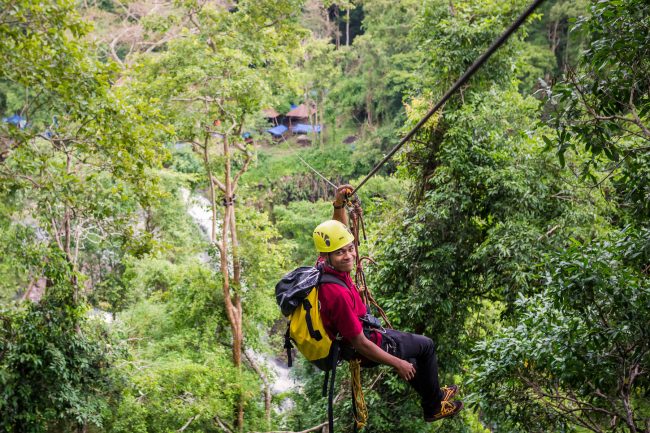 Bousra ziplining guide