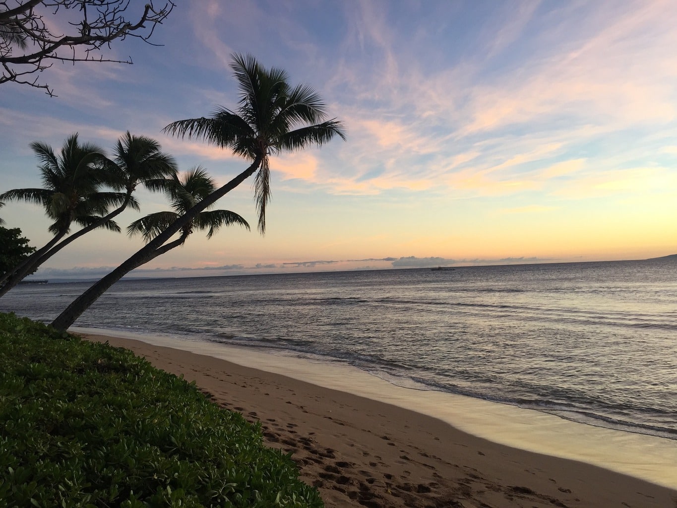 Island sunset