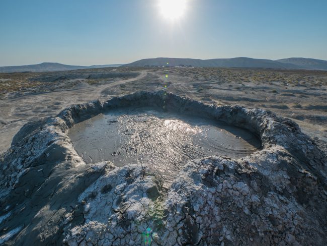 Mud Volcanos in Azerbaijan