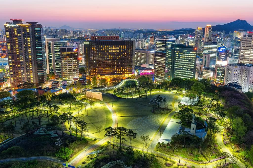 Millennium Hilton Seoul view