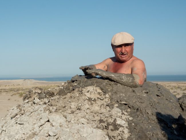 Mud Volcanos in Azerbaijan