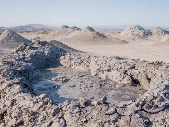 Mud Volcanos in Azerbaijan