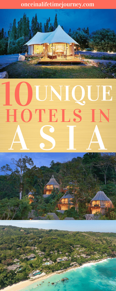 10 Unique Hotels in Asia