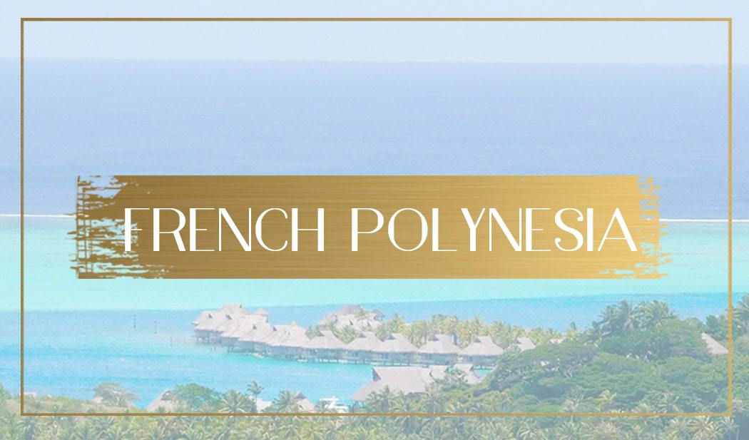 Destination French Polynesia main