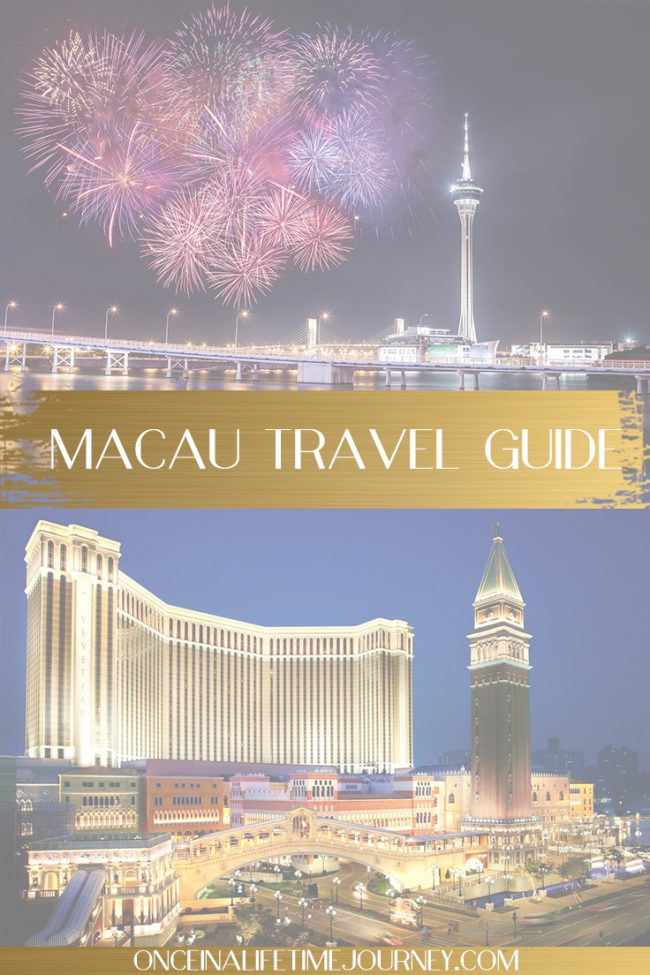 Macau Travel Guide Pin