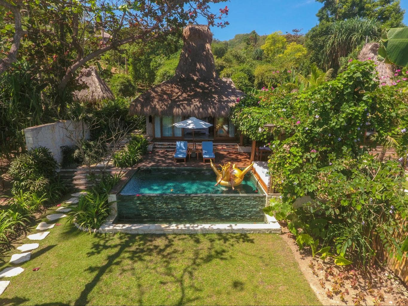 Villa from above