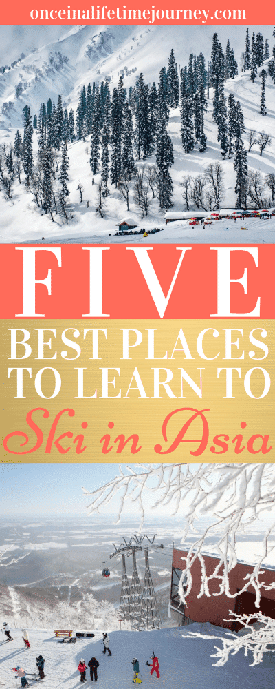 Best Places to Learn to Ski in Asia