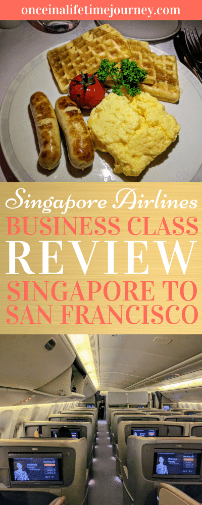 Singapore Airlines Business Class Review