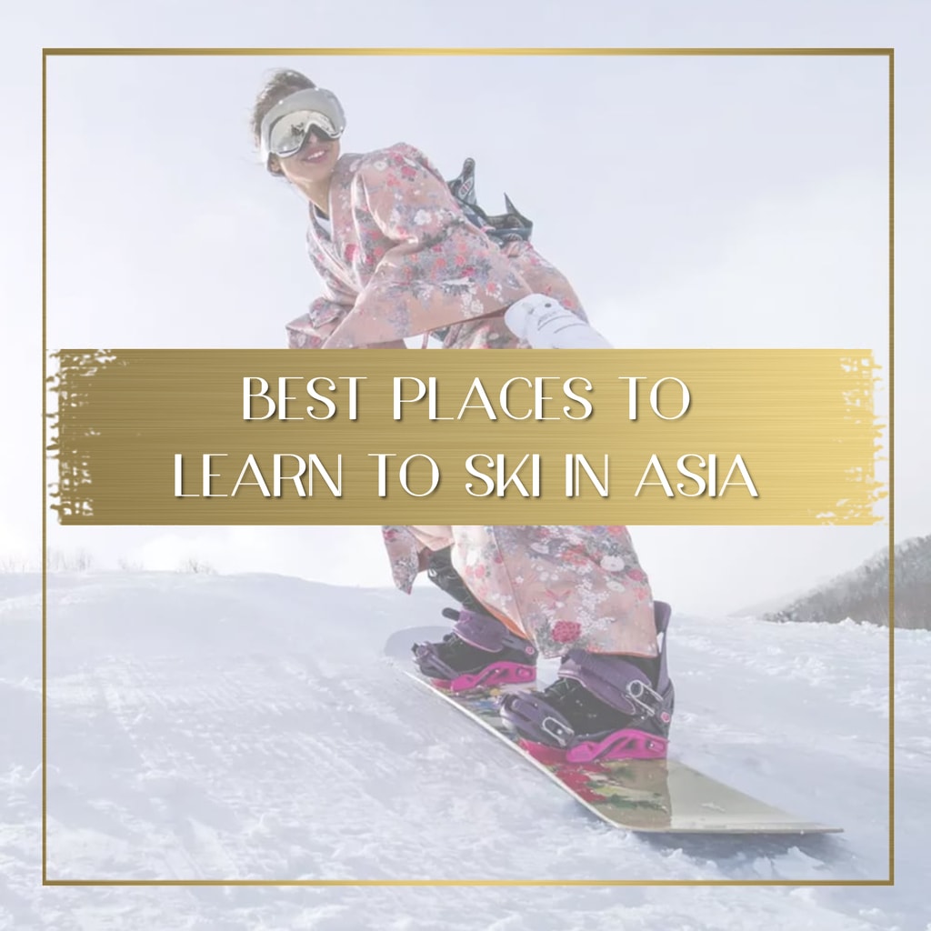 Best places to learn to ski in Asia feature