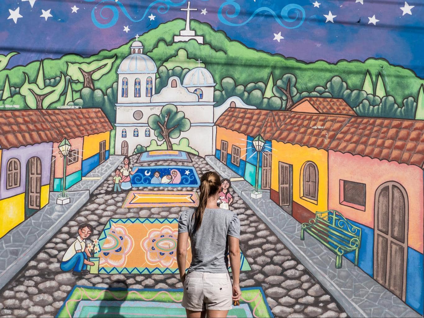 Mural in El Salvador