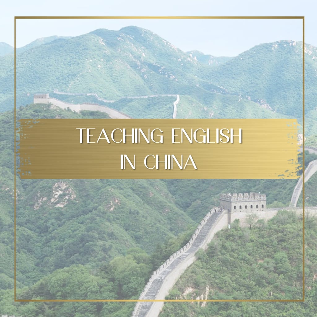 Teaching English in China Feature