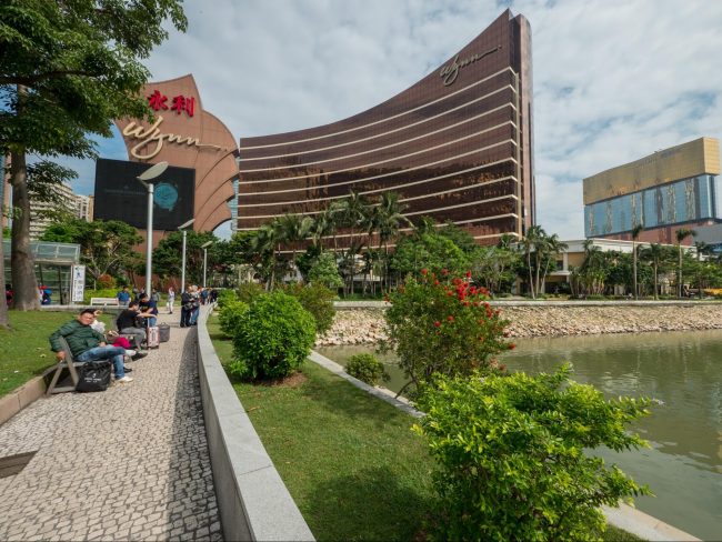 The Wynn Macau exterior