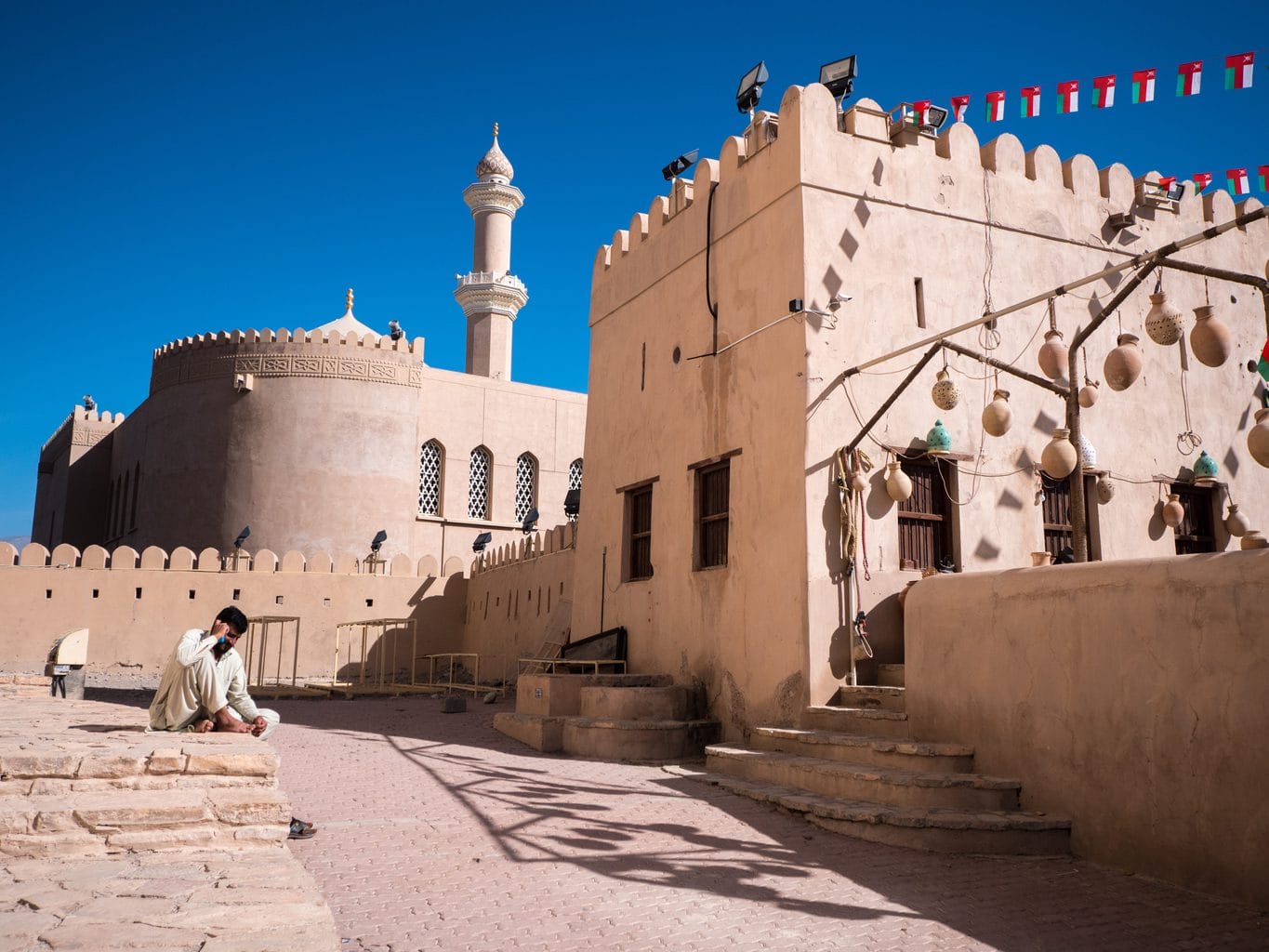 Nizwa Fort Exterior