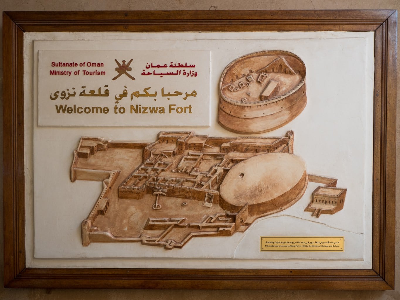 Nizwa Fort Map