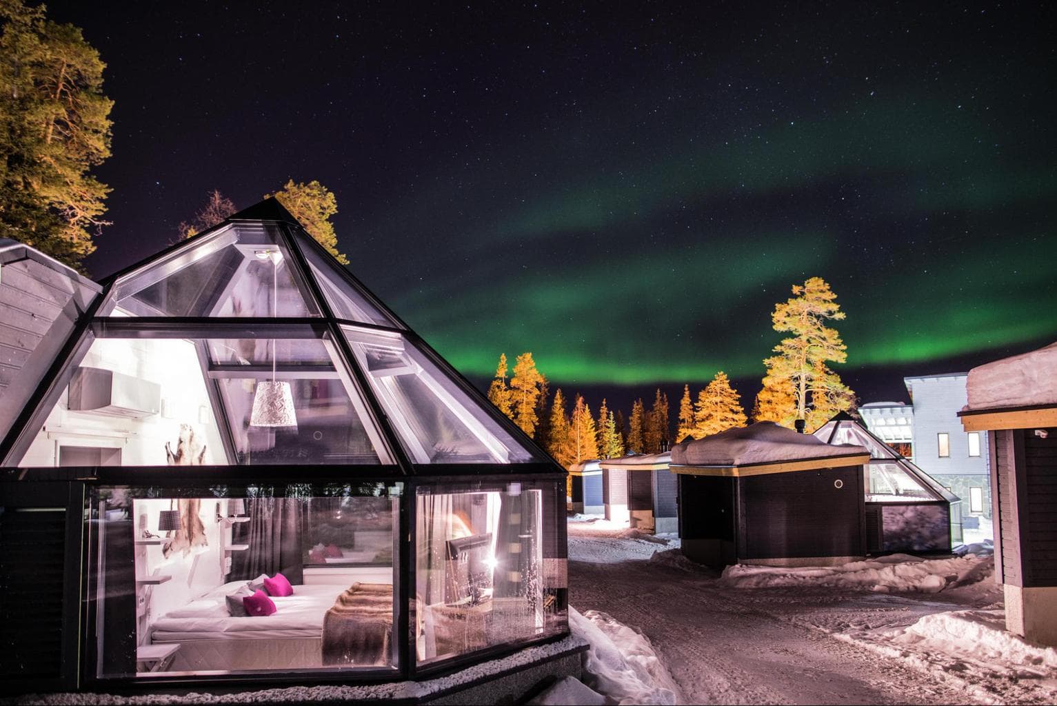 Santa’s Aurora Hotel in Finland