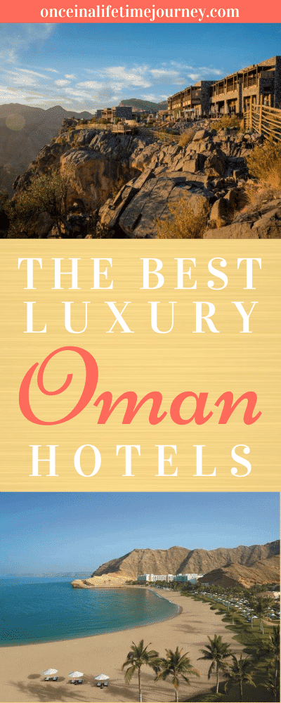 The Best Luxury Hotels in Oman Pin