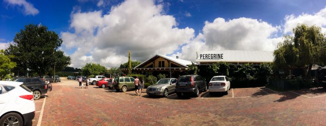 Peregrine Garden Route parking lot