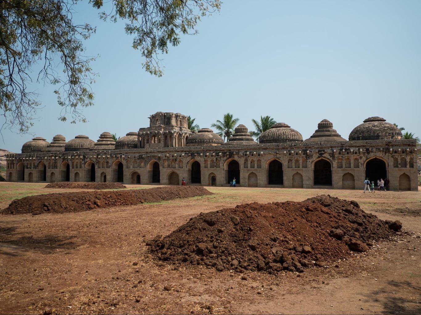 Elephant stables in Hampi
