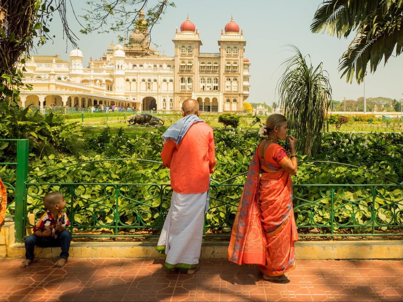 Gardens of the Mysore Palace