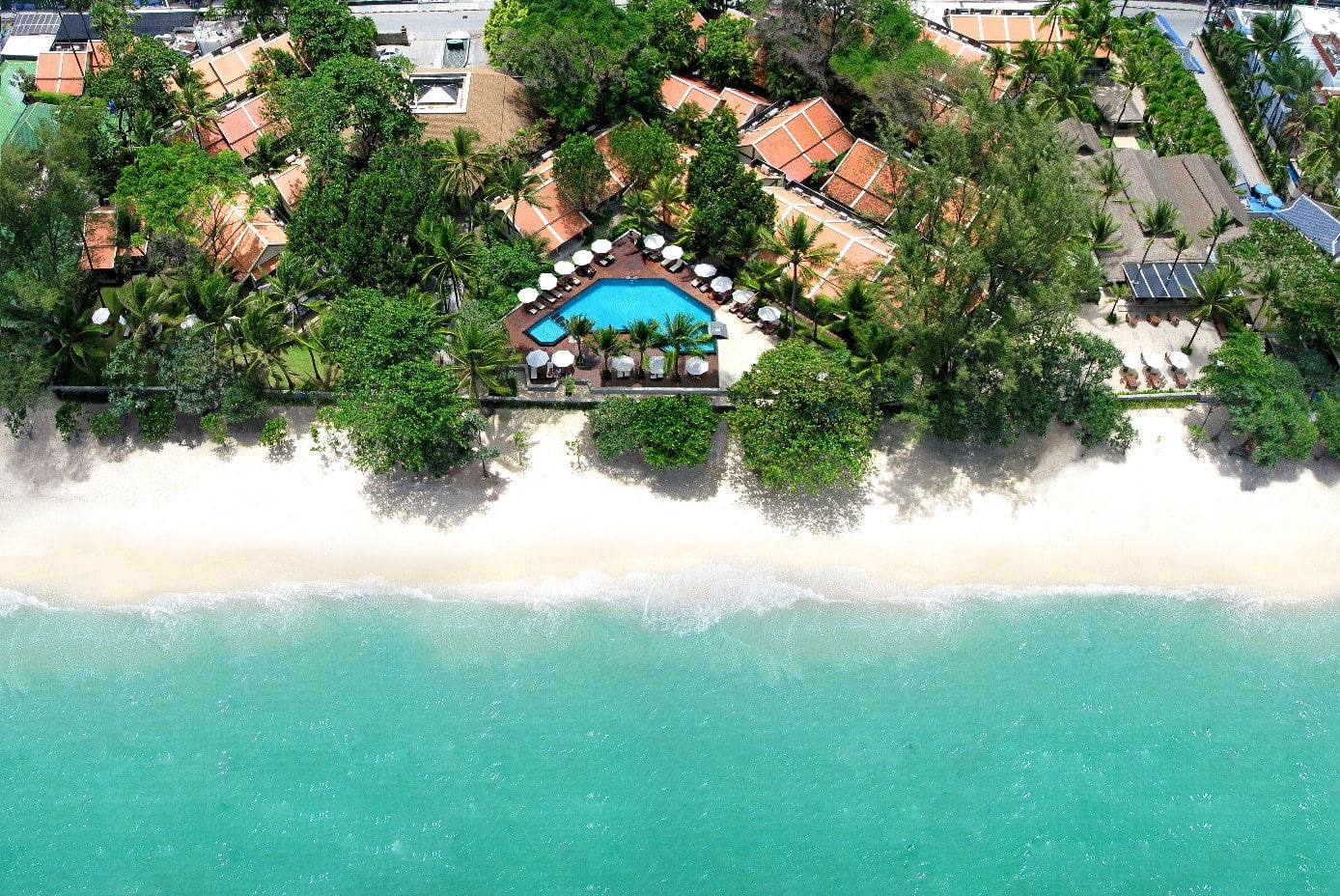 Impiana Resort Patong from above