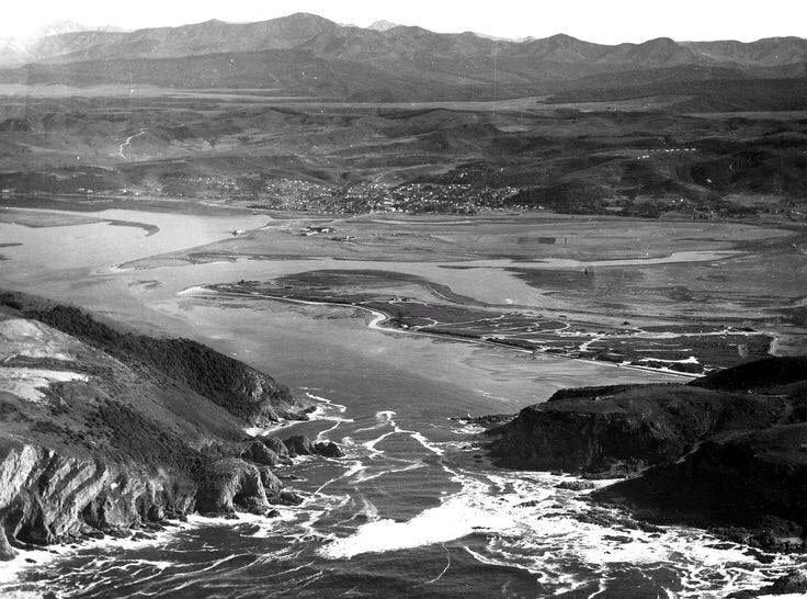Knysna from above in 1958