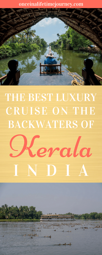 The Best Luxury Cruise on the Backwaters of Kerala India