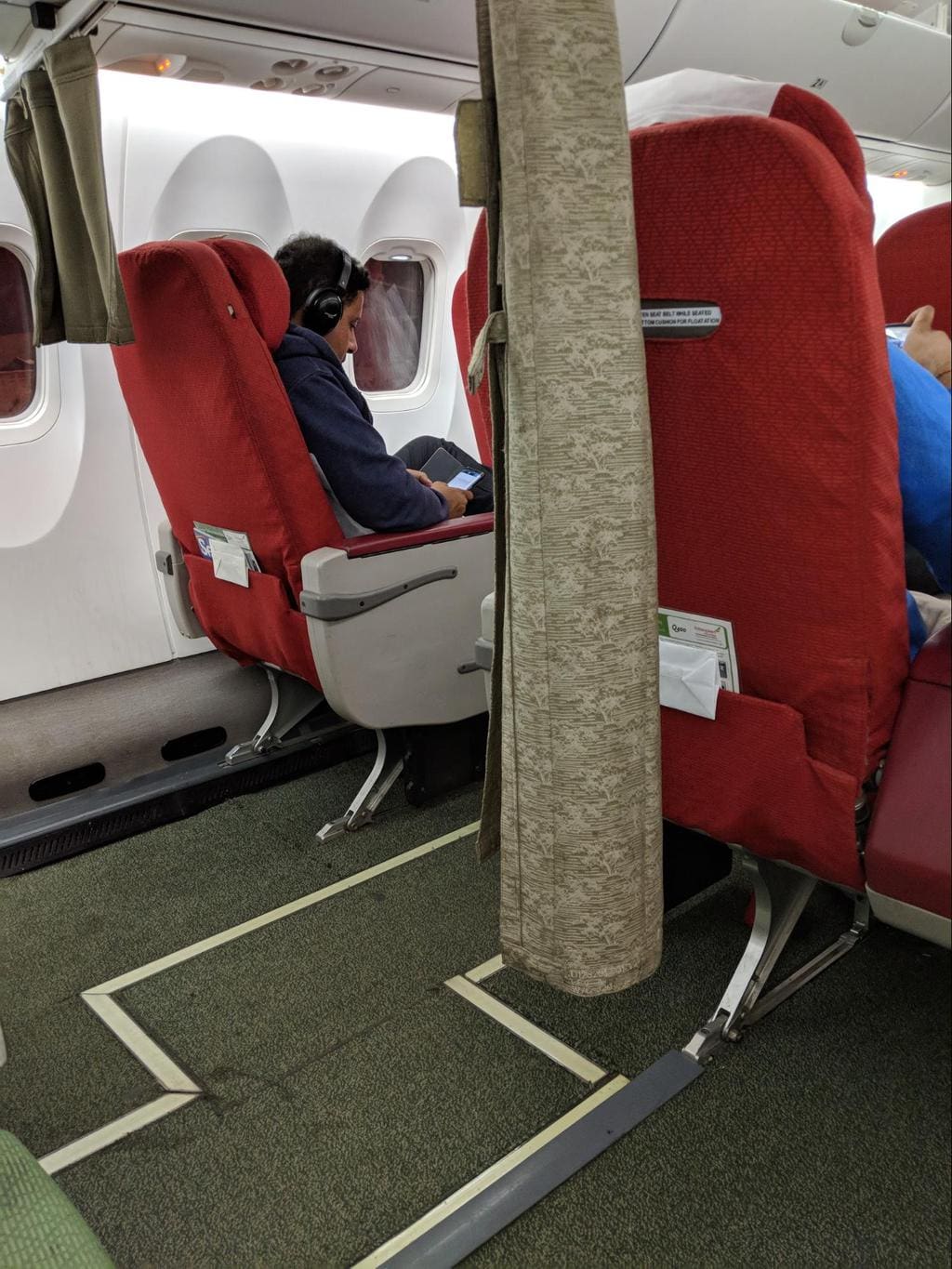 Business Class on Ethiopian Airlines regional flight