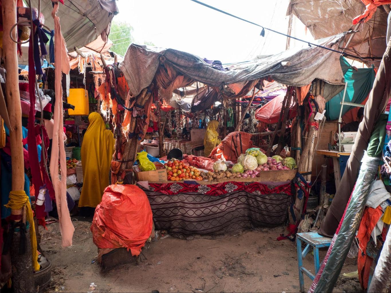 Hargeisa Central Market vendor