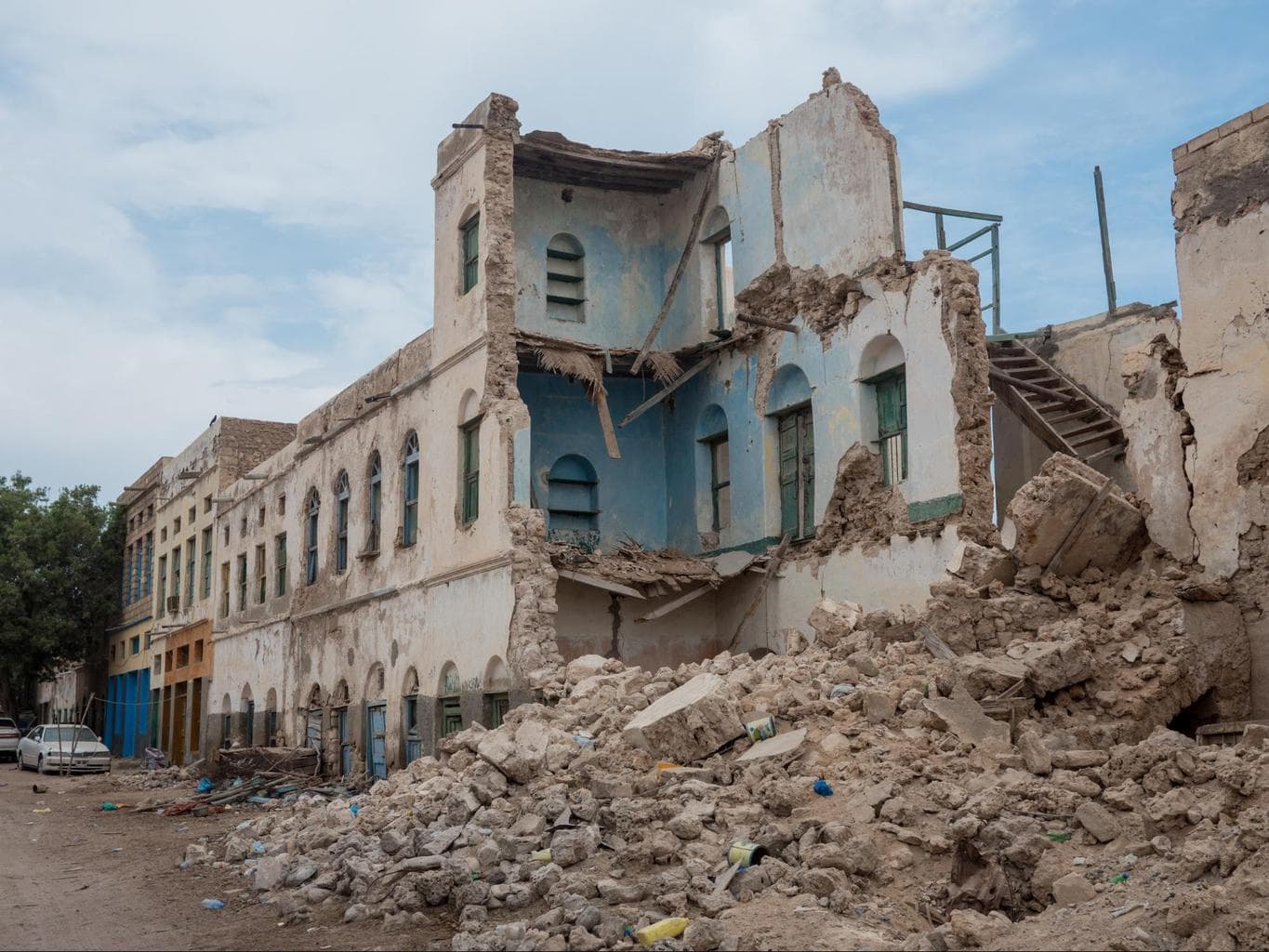 More old colonial buildings in Berbera