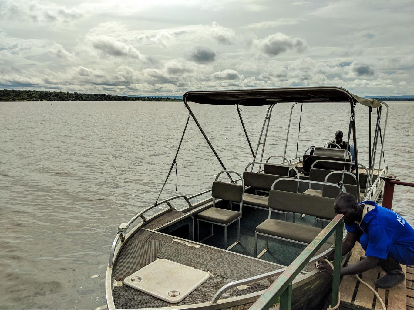 Boat cruise at Akagera National Park