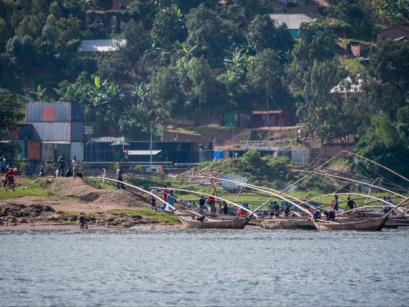 The famous fishermen of Lake Kivu