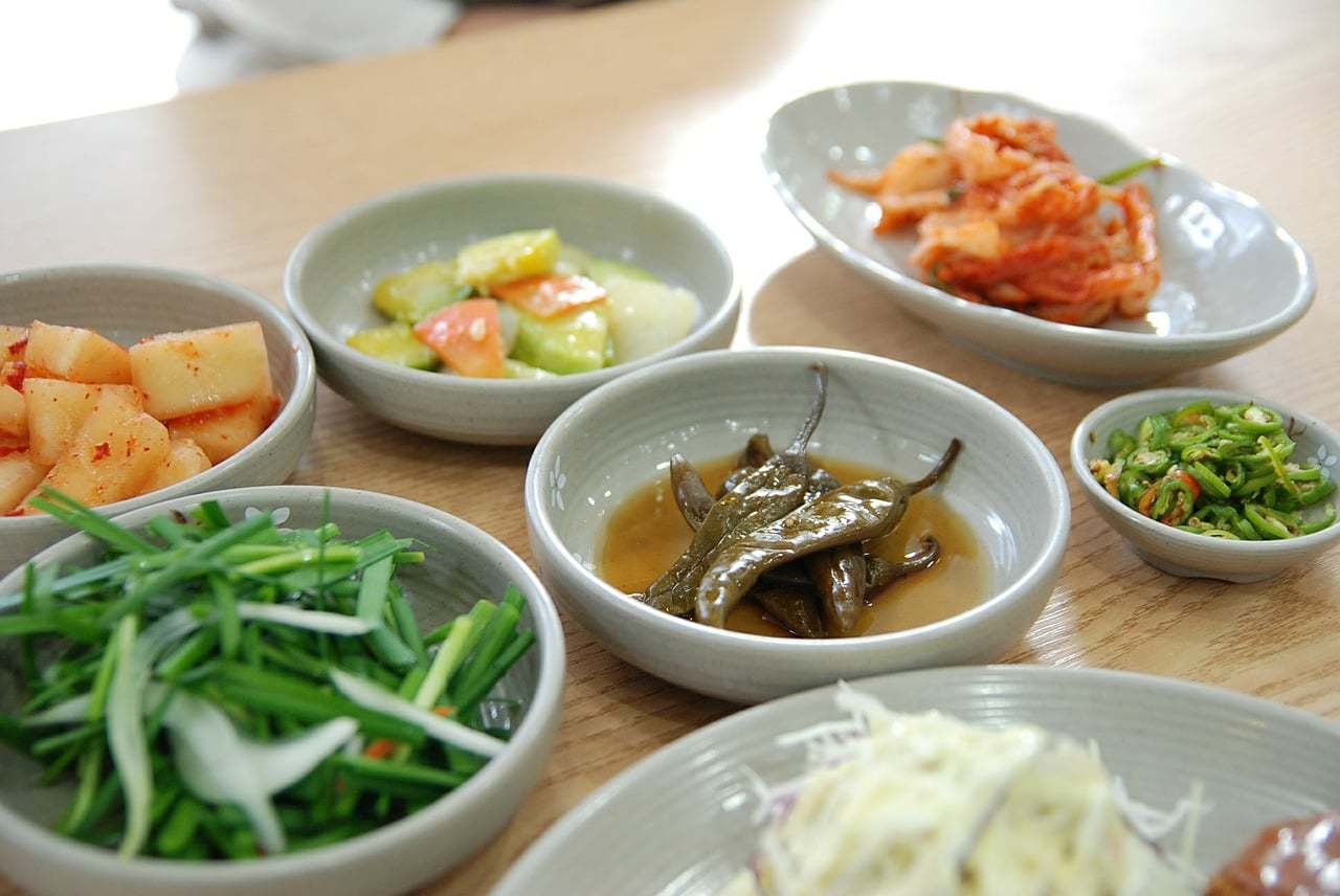 Bottomless side dishes are served with almost every meal