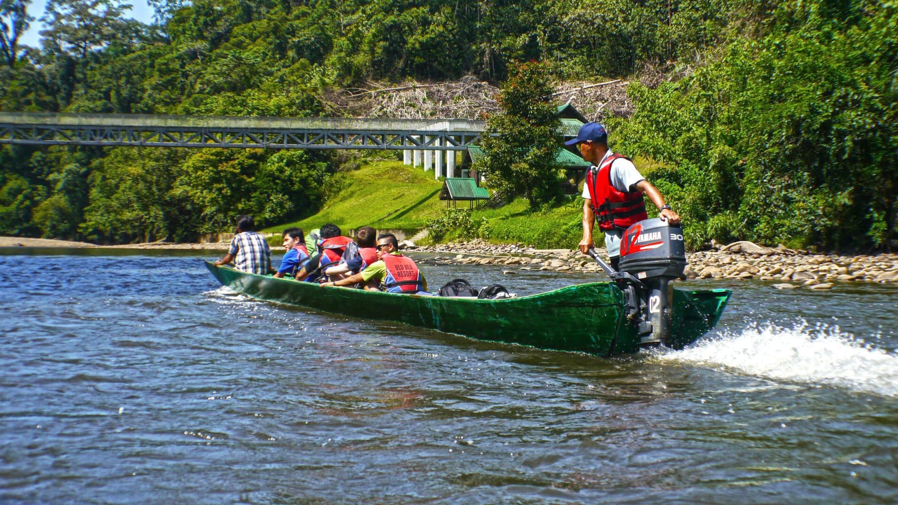 Exploring Brunei by boat