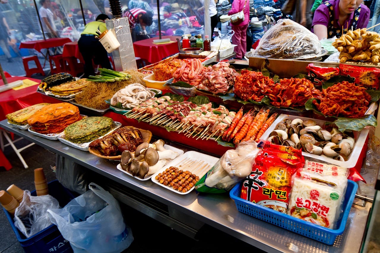 Pojangmacha at Namdaemun