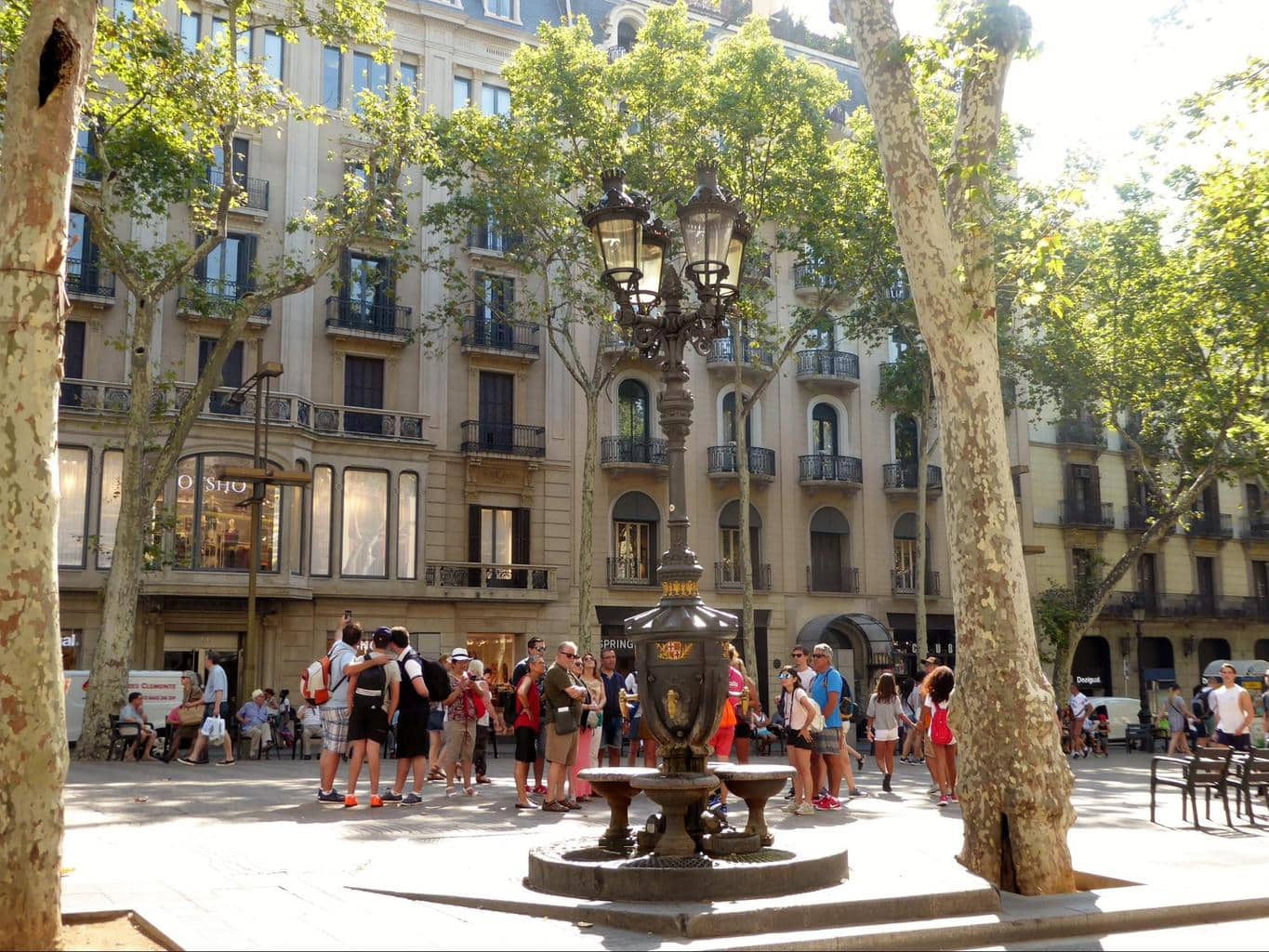 Canaletes Fountain