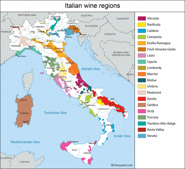Fun and interesting facts about Italian wines Once In A Lifetime Journey