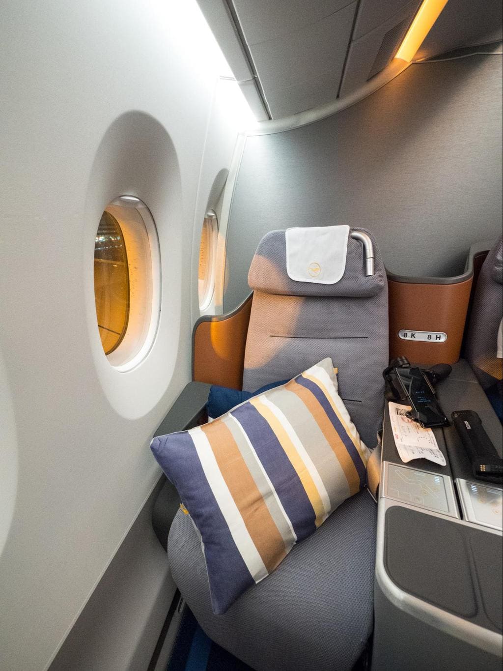 Review Of New Lufthansa Business Class Airbus A350 Once In