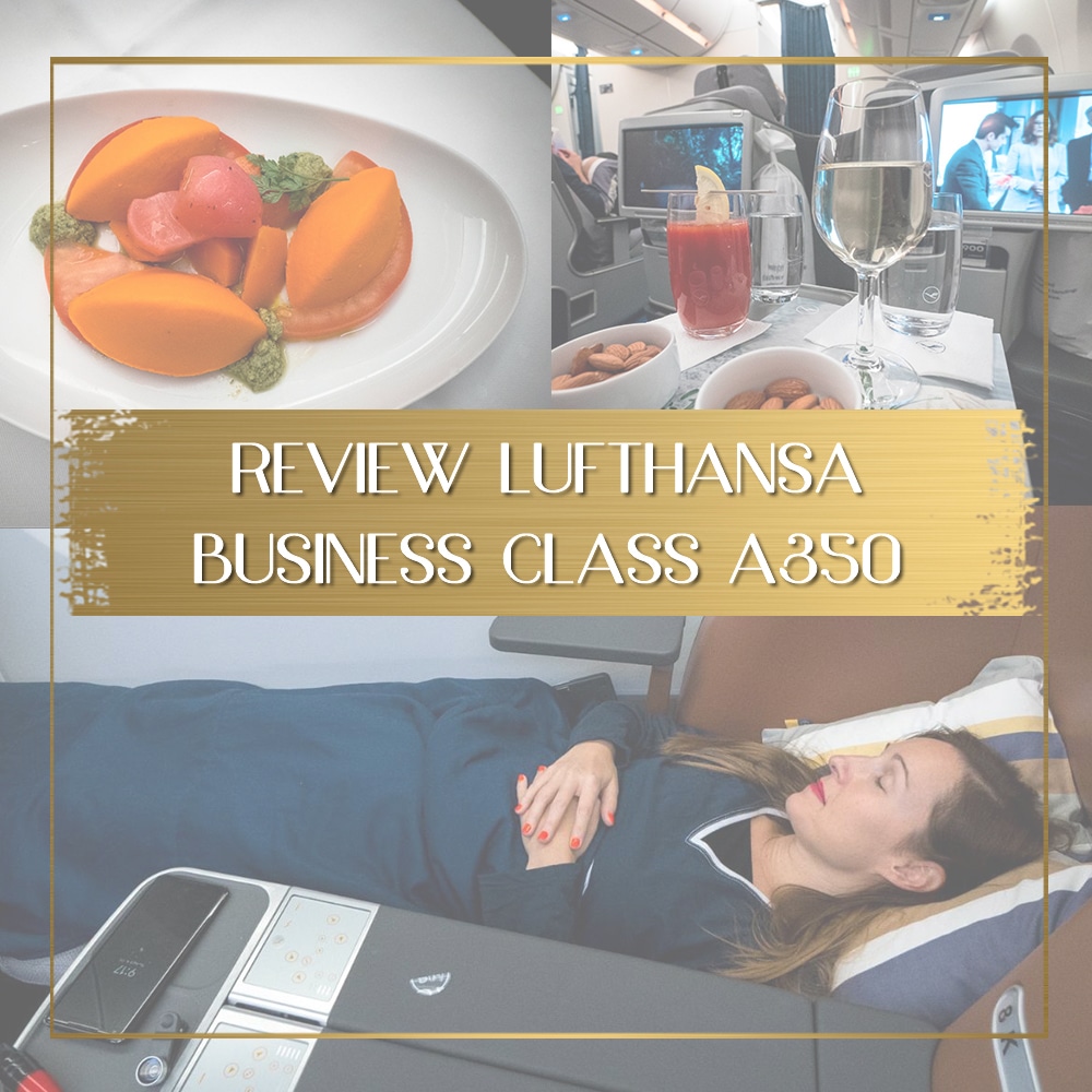 Review Lufthansa Business Class A350 feature