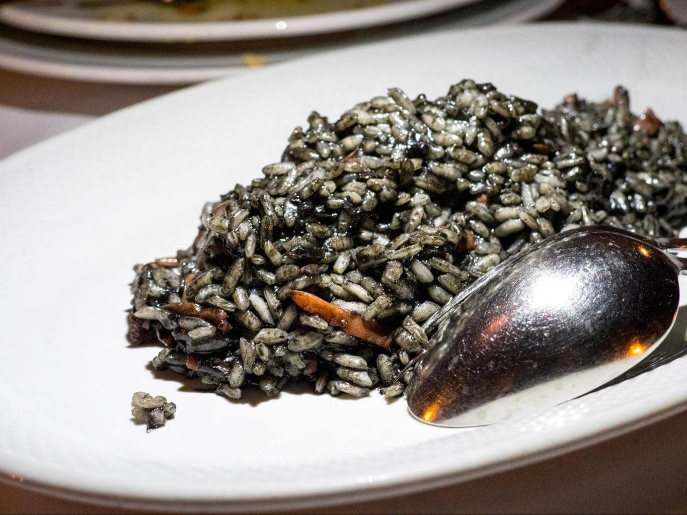 Black Montenegrin risotto