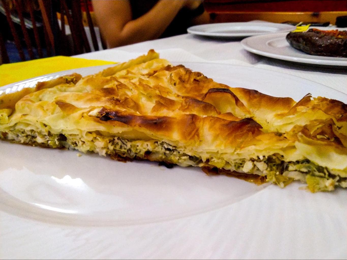 Cheese and spinach byrek