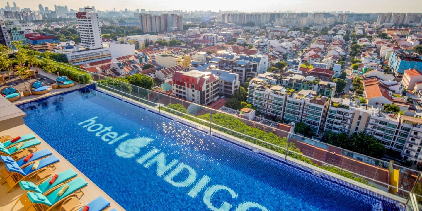 Hotel Indigo Singapore rooftop pool