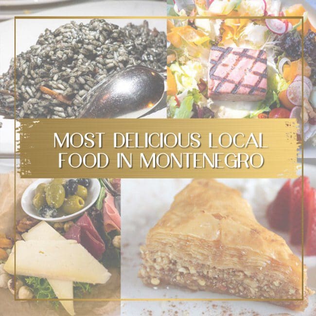 Local Food in Montenegro feature
